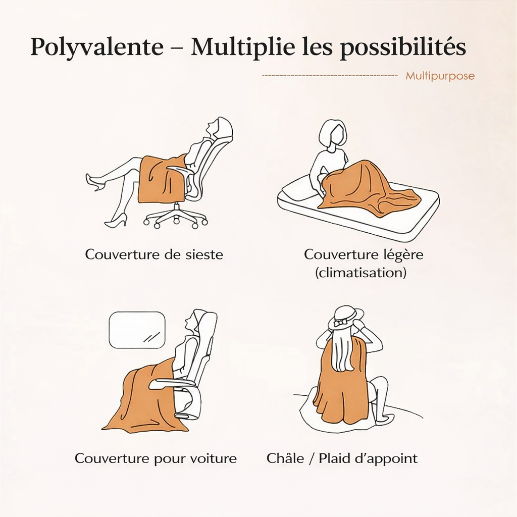 Couette épaisse hivernale