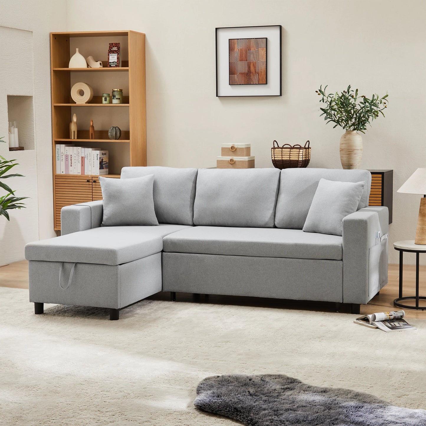 Canapé convertible 3 places