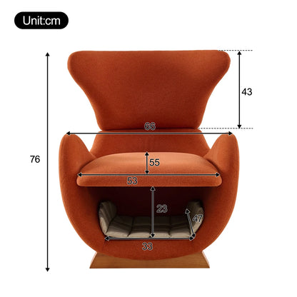 Fauteuil design haute couture