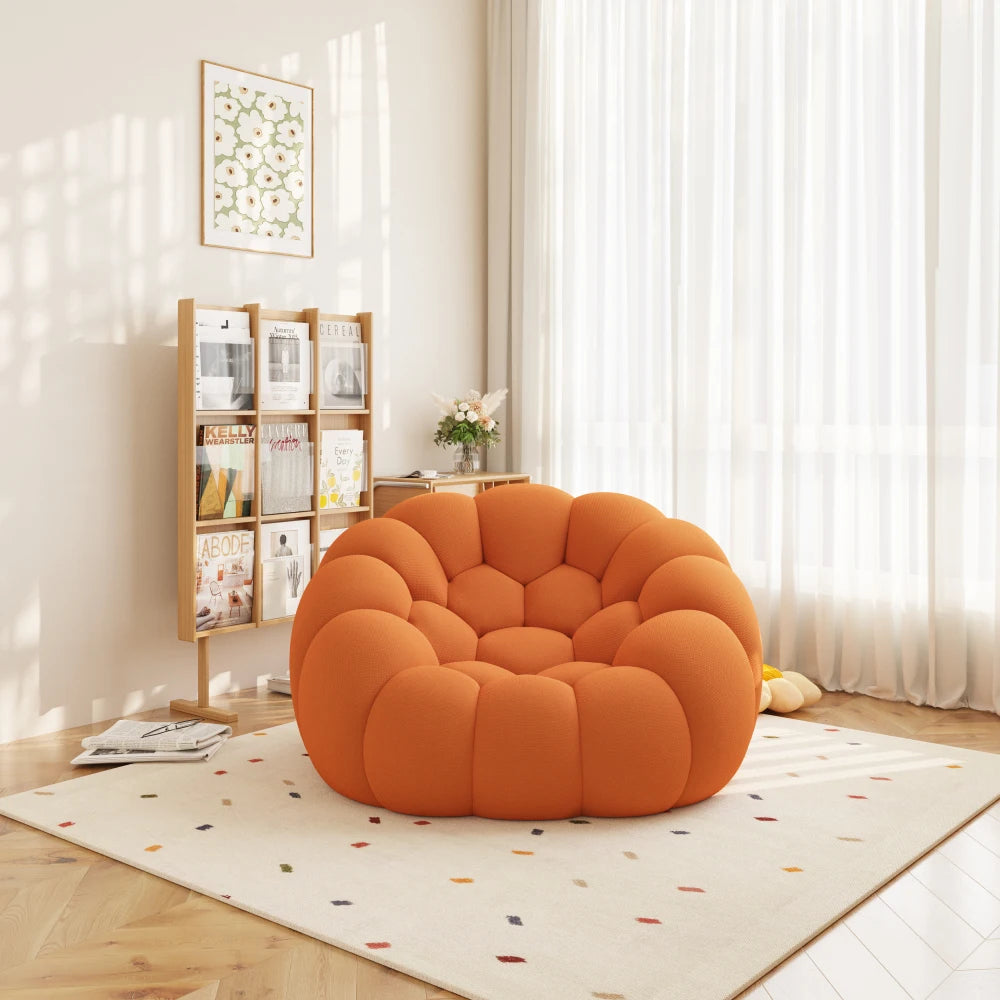 Pouf nid d’abeille