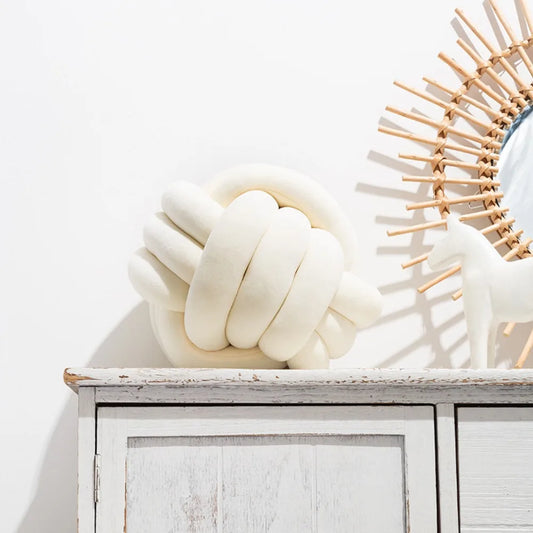 Oreiller noeud boule