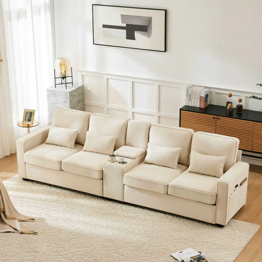 Canapé 4 places Spacieux