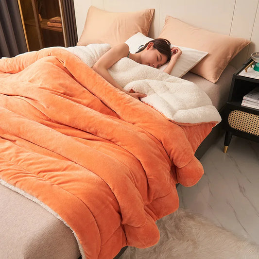 Couette épaisse hivernale